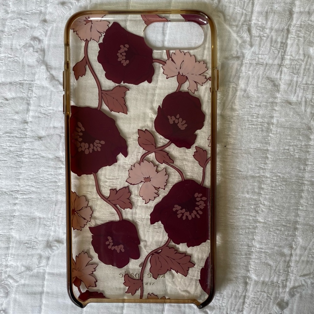 🎉HP🎉 Kate Spade New York floral iPhone 8 Plus case